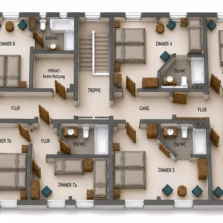 Apartment Gruppenhaus Haus Berchstein *